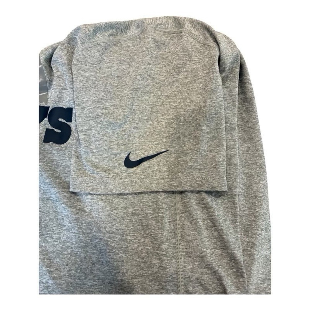 Dallas Cowboys Spell-Out Nike Dry Fit Team Apparel T-Shirt - Gray - Adult Medium - Picture 3 of 6